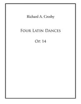 Four Latin Dances for Oboe and Piano, Op. 14 P.O.D. cover